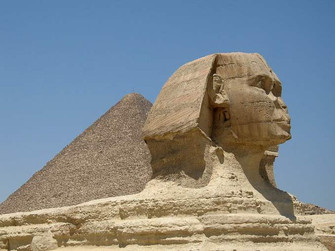 Pyramids and Sphinx, Egypt