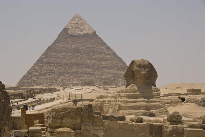 Pyramids and Sphinx, Egypt