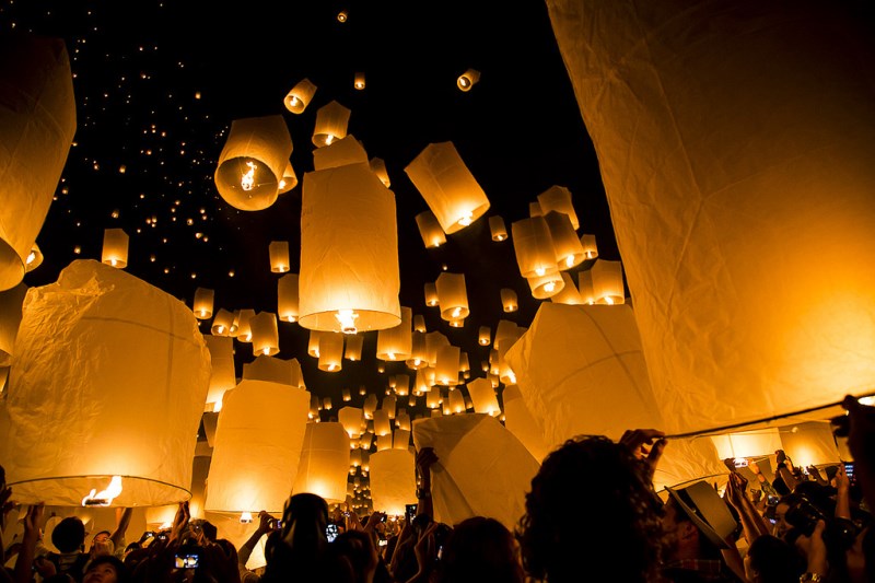 Yi Peng, Chiang Mai One of the Best Festivals in the World